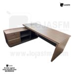 Secretaria executiva com armário base produto novo com direito entrega e montagem - Image 2