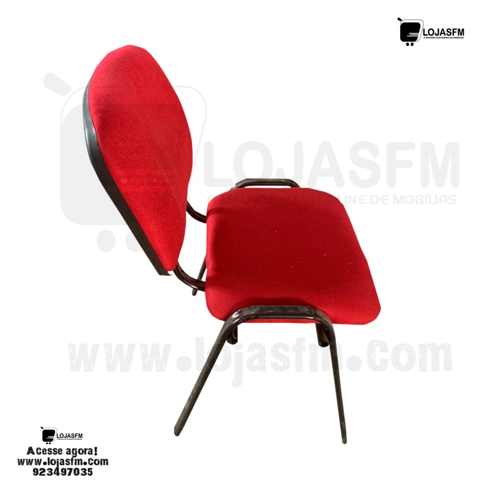 Cadeira fixa em tecido produto novo com direito entrega e montagem - Image 2