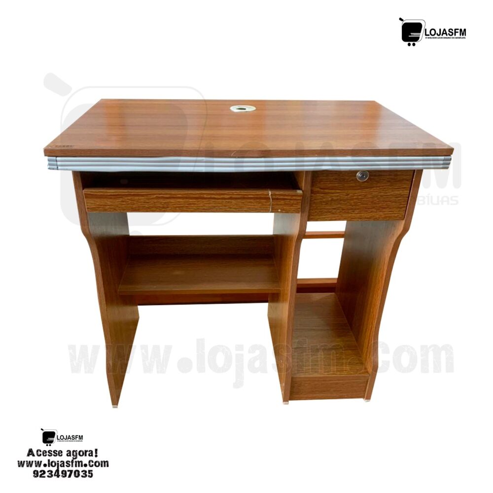 Secretaria para computador 80x40 produto novo com direito entrega e montagem. - Image 1