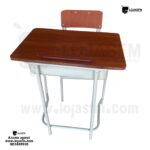 🪑 Carteira Escolar Individual – Estrutura Metálica Cinza produto novo com direito entrega e montagem - Image 2