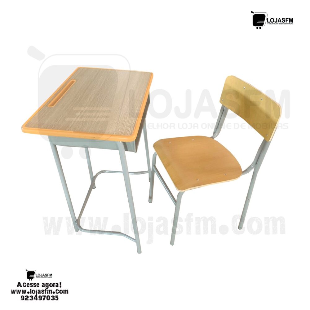 🪑 Carteira Escolar – Design Moderno e Funcional Produto novo com direito entrega e montagem - Image 1
