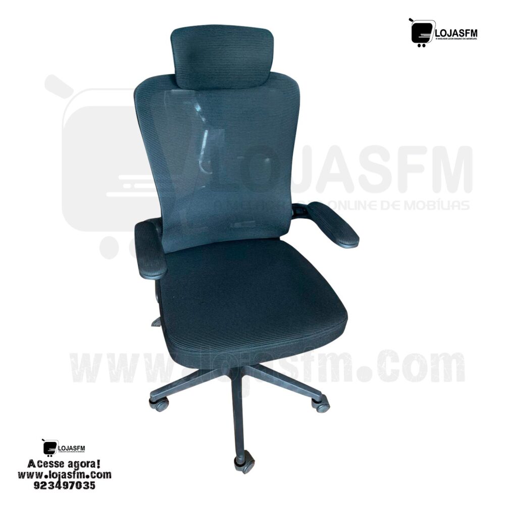 Cadeira de escritório giratória produto novo com direito entrega e montagem - Image 1
