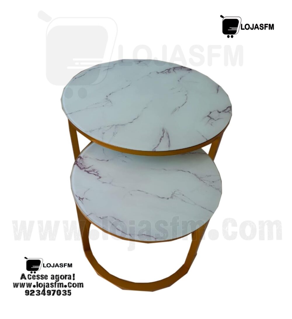 WhatsApp Image 2024-02-14 at 11.35.46 (1) Mesa de apoio oval produto novo com direito entrega e montagem - Image 1