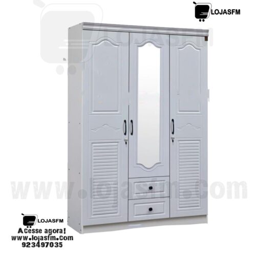 Roupeiro com 3 porta e 3 gaveta produto novo com direito entrega e montagem
