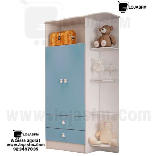 Roupeiro com 2 porta e 2 gaveta produto novo com direito entrega e montagem