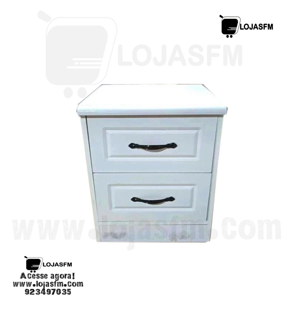 Mesa de cabeceira com 2 gaveta produto novo com direito entrega e montagem - Image 1