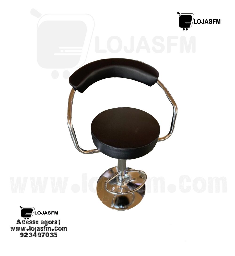 Cadeira de balcão giratória produto novo com direito entrega e montagem - Image 1