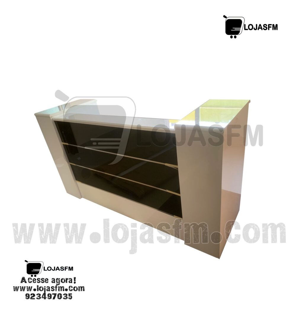 Balcão medida 200×60 produto novo com direito entrega e montagem. - Image 1