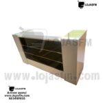 Balcão medida 200×60 produto novo com direito entrega e montagem.