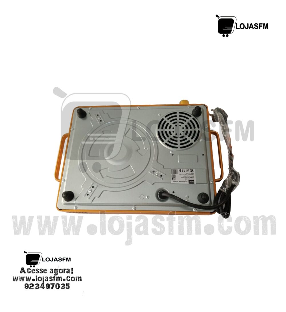 Placa portátil elétrica de uma  boca digital marca RAF tem ventilador resistente ao aquecimento produto novo com direito entrega ao domicilio - Image 3