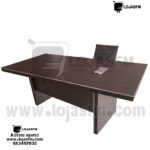 Mesa de reunião com 6 lugares medida 240x120 produto novo com direito entrega e montagem