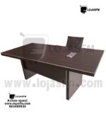Mesa de reunião com 6 lugares medida 240x120 produto novo com direito entrega e montagem