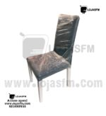 Cadeira com 4 perna armação em madeira branca acento e encosto em napa produto novo com direito entrega e montagem