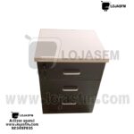 Bloco com 3 gaveta e chaves rodado produto novo com direito entrega e montagem 