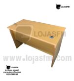 Secretaria em madeira com bloco de gaveta fixo medida 140x60 produto novo com direito entrega e montagem - Image 2