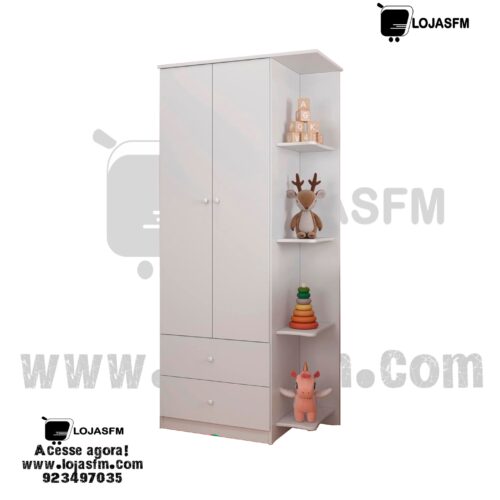 Roupeiro com 2 porta e 2 gaveta produto novo com direito entrega e montagem