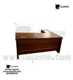 Secretaria L em madeira produto novo com direito entrega e montagem