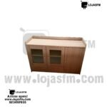 Armário base em madeira com 3 porta e 2 gaveta produto novo com direito entrega e montagem