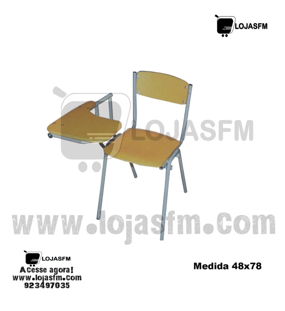 Cadeira com palmatoria de madeira produto novo com direito entrega e montagem - Image 1