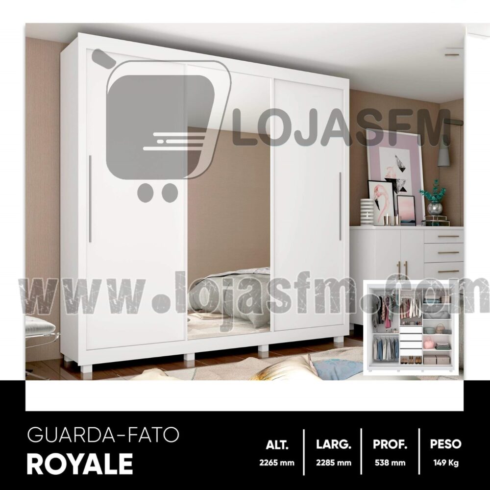 Imagem do WhatsApp de 2025-06-13 à(s) 06.17.59_cde023b6 Guarda-Fato Royale – Elegância e Espaço para o Seu Quarto - Image 1
