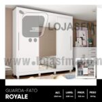 Guarda-Fato Royale – Elegância e Espaço para o Seu Quarto