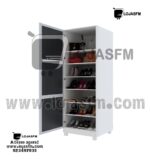 Armário Organizador Multiuso para Sapatos e Acessórios – 1 Porta Branco - Image 2
