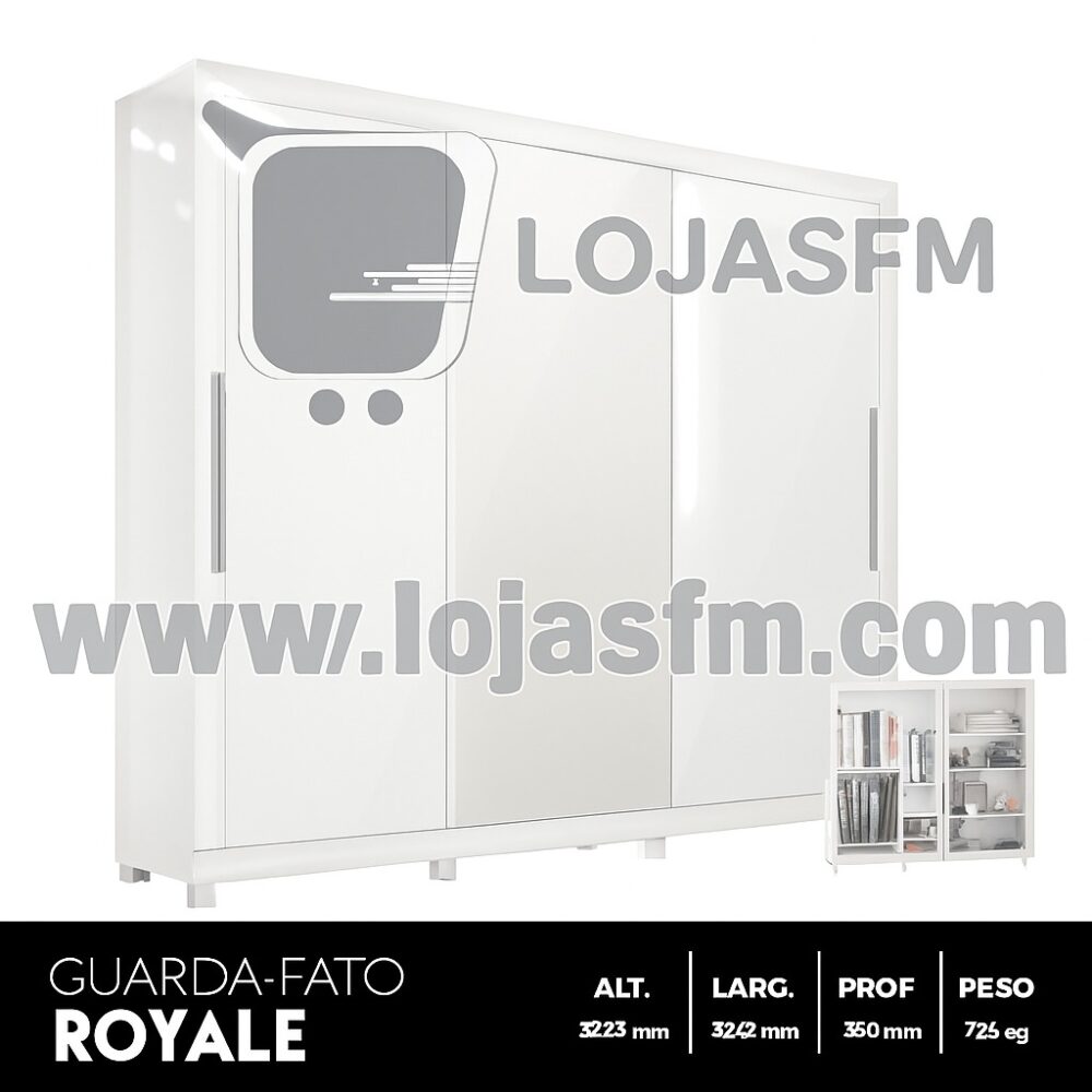 Guarda-Fato Royale – Elegância e Espaço para o Seu Quarto - Image 3