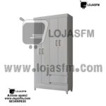 Guarda-Roupa 4 Portas com 2 Gavetas – Design Moderno