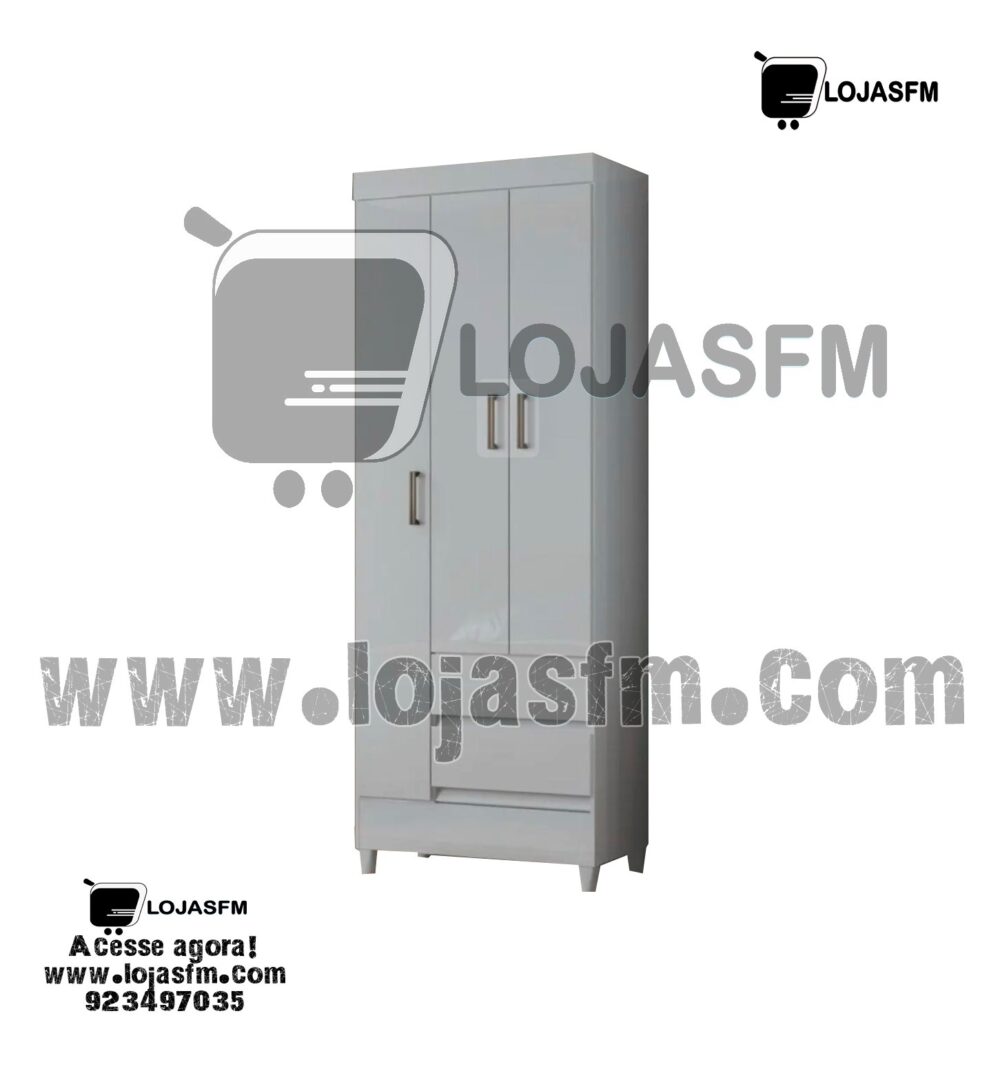 Imagem do WhatsApp de 2025-08-19 à(s) 08.29.36_16aafcb7 Guarda-Roupa 3 Portas com 2 Gavetas – Design Moderno - Image 1
