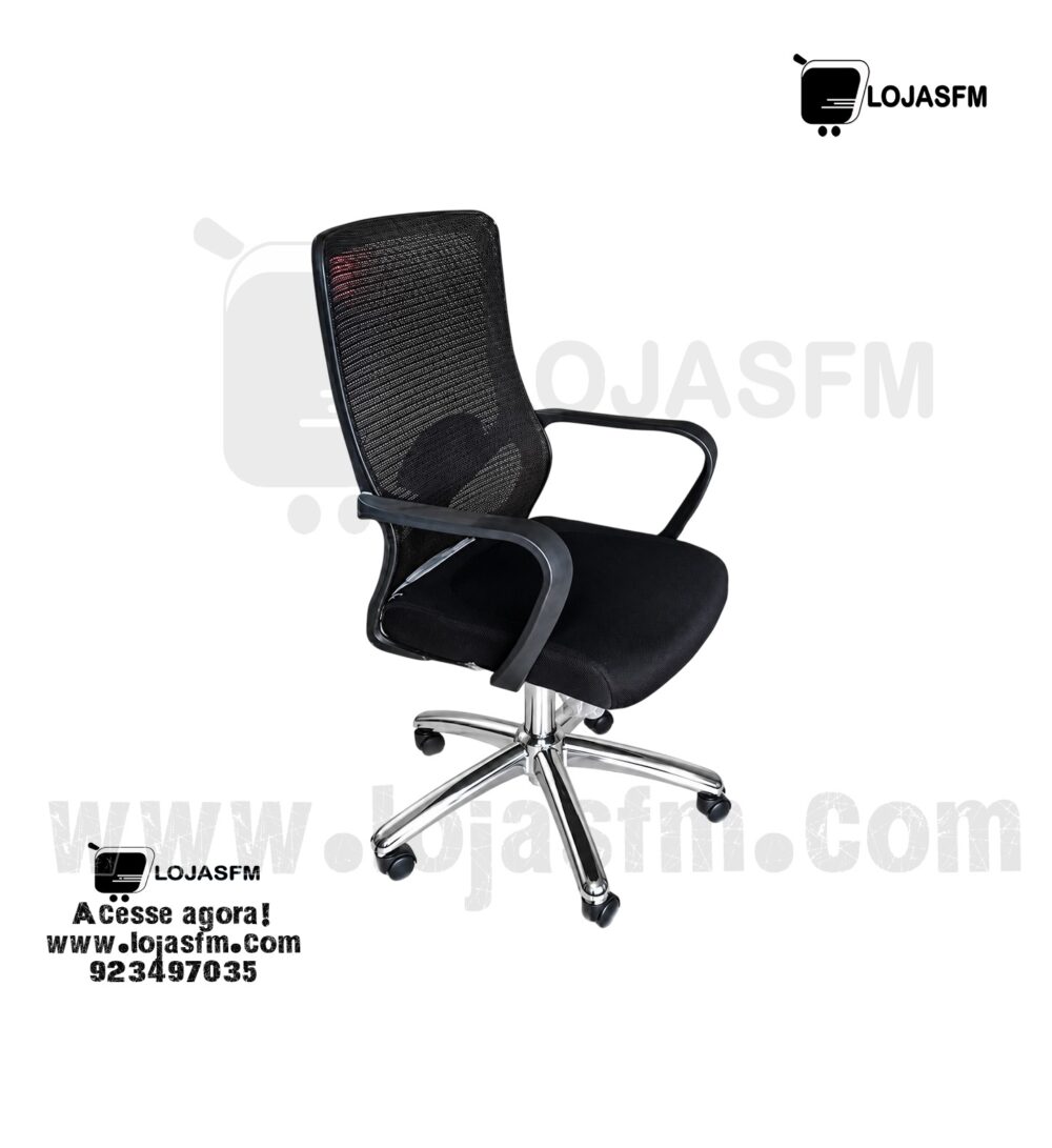 Cadeira Giratória Executiva Ergonómica em Tela – Conforto e Estilo para Escritório - Image 1