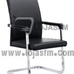 Cadeira Fixa Napa Preta – Elegância e Conforto com Entrega e Montagem