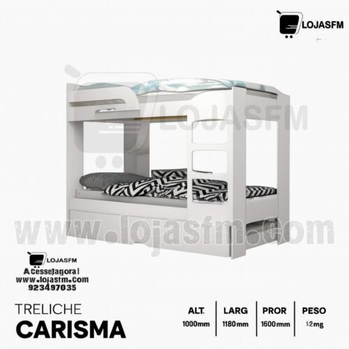 Trelíche Carisma – Conforto Triplo com Entrega e Montagem Inclusas