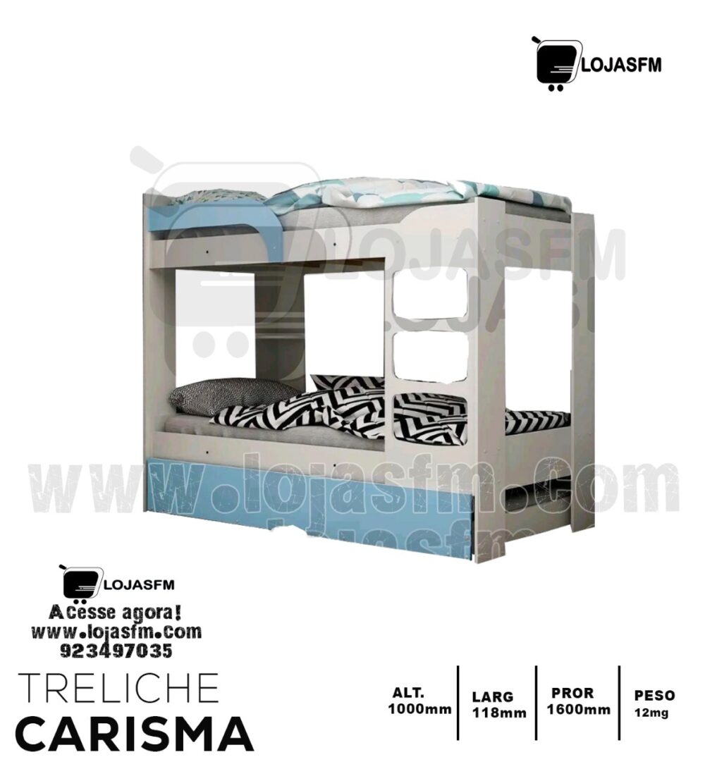 Trelíche Carisma – Conforto Triplo com Entrega e Montagem Inclusas - Image 1