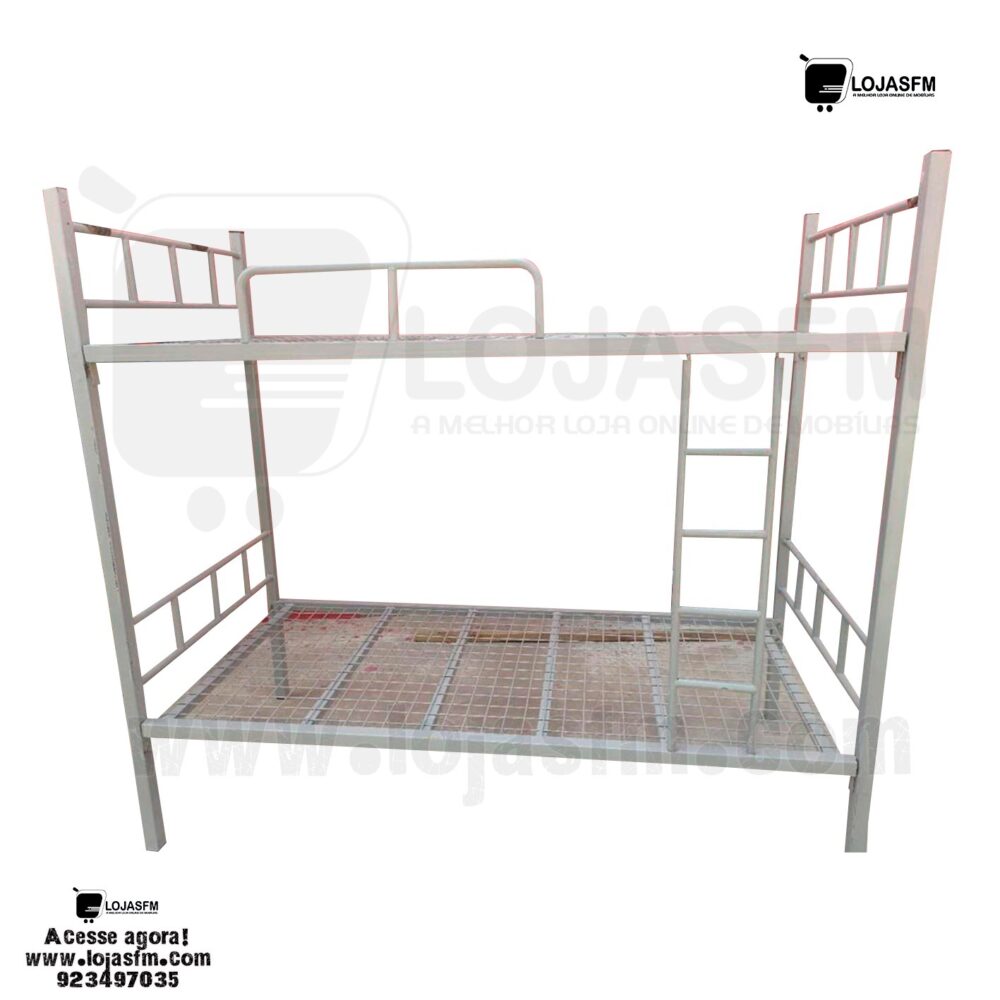 Beliche de Ferro 190x90 com Entrega e Montagem – Estrutura Reforçada e Design Funcional - Image 1