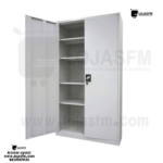 Armário Metálico com 2 Portas – 180x90 cm em Cinza Clássico