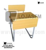 🪑 Carteira Escolar Monobloco – 1 Lugar produto novo com direito entrega e montagem - Image 2