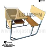 🪑 Carteira Escolar Monobloco – 1 Lugar produto novo com direito entrega e montagem