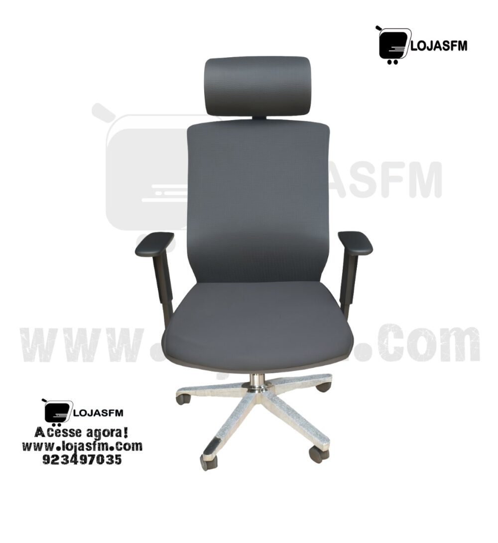 Cadeira Giratória Ergonômica com Encosto Alto – Produto Novo com Entrega e Montagem - Image 1