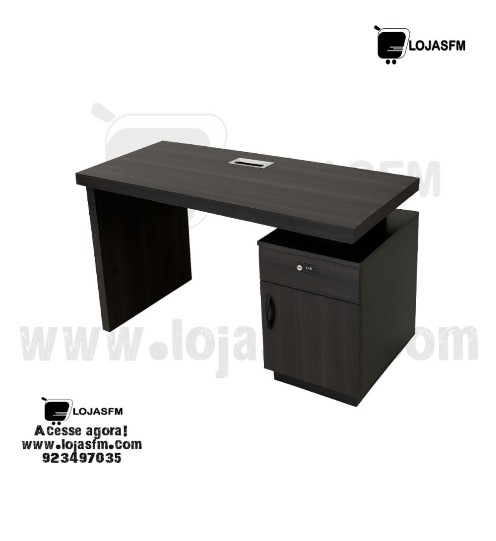 Imagem do WhatsApp de 2025-10-21 à(s) 10.41.47_2c0705a7 Secretária Compacta 120x50cm – Design Funcional com Gaveta e Porta | Entrega e Montagem - Image 1