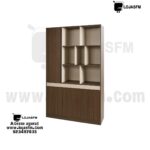 Armário 180x120 – Design Contemporâneo em Madeira Escura com Entrega e Montagem