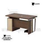 Secretaria de Escritório Executiva com 3 Gavetas medida 140x70– Design Moderno e Montagem Inclusa - Image 2