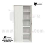 Armário Metálico com Portas persiana – 4 Prateleiras | Entrega e Montagem Inclusas - Image 2