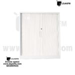 Armário Base com Portas Persiana – Estrutura Metálica, 2 Prateleiras Internas – Entrega e Montagem Inclusas