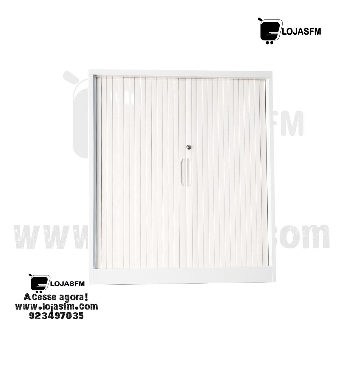 Imagem do WhatsApp de 2025-11-07 à(s) 07.20.08_2f98c7b4 Armário Base com Portas Persiana – Estrutura Metálica, 2 Prateleiras Internas – Entrega e Montagem Inclusas - Image 1