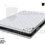 Colchão Miola Silver Smart Flex King Size 200x180 cm – Molas Bonnell com Entrega ao Domicílio