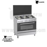 Fogão a Gás PRINCE Inox com 5 Bicos e Esqueiro – Entrega ao Domicílio