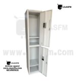 Cacifo Metálico Cinza com Espelhos e Fecho | Entrega e Montagem Incluídas - Image 2