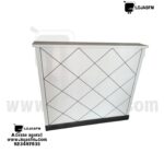 Balcão de Atendimento Branco com Gavetas e Rodízios | Entrega e Montagem Incluídas