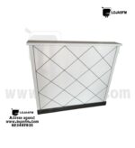 Balcão de Atendimento Branco com Gavetas e Rodízios | Entrega e Montagem Incluídas