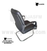 Cadeira Fixa Preta com Apoio de Braços – Entrega e Montagem Inclusas - Image 2